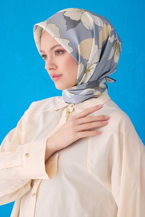 روسری طوسی İpek Tivil Belli - کد 938272642