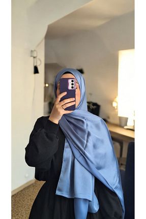 شال آبی زنانه Lavena scarfs - کد 932752537