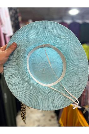 کلاه آبی زنانه حصیر MODA - کد 938283296