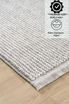 فرش طوسی آنتی باکتریال Raschel Carpet - کد 938288913