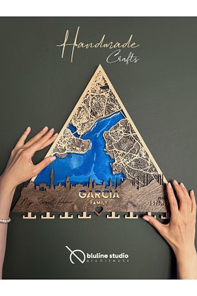 نقشه قهوه ای Bluline Studio - کد 929631999