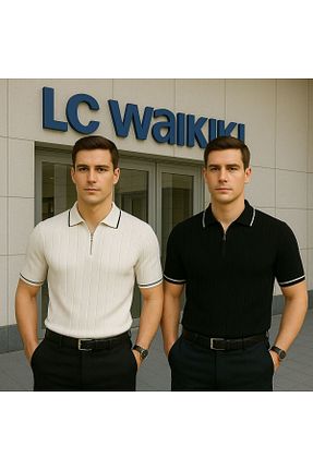 تیشرت رنگی مردانه یقه پولو LC Waikiki - کد 938338214