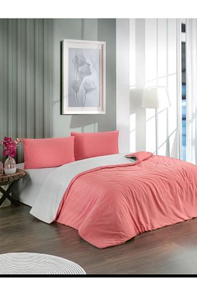 روتختی دونفره زرشکی پنبه ای Sheri Home Tekstil - کد 938350059