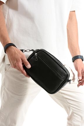 کیف دستی مشکی مردانه سایز متوسط NahitaTyana - کد 937580732