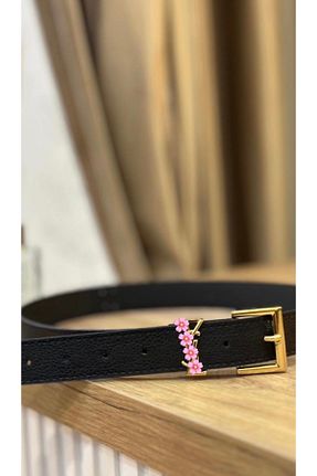 کمربند مشکی زنانه MUJGANERDOGANDESIGN - کد 935021027