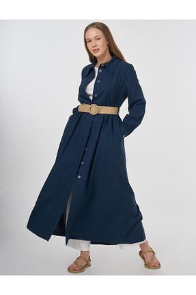 مانتو بلند حجاب رنگی زنانه Kayra - کد 938360516