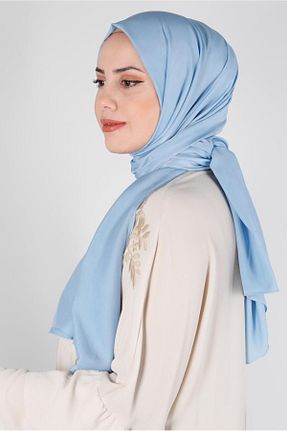 شال آبی زنانه پلی استر Alvina - کد 798335226