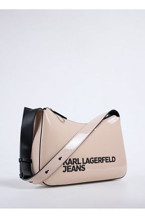کیف دوشی بژ زنانه Karl Lagerfeld - کد 938362395