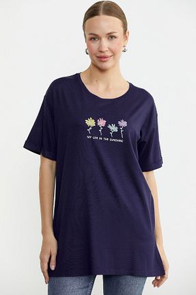 تیشرت رنگی زنانه رگولار Sementa - کد 938398975