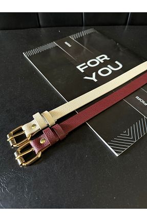 کمربند رنگی زنانه چرم مصنوعی Fiori - کد 938406227
