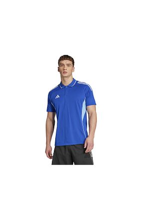 پولوشرت آبی مردانه پارچه adidas - کد 938402849