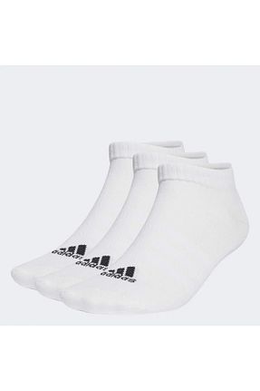 جوراب سفید زنانه پنبه ای adidas - کد 938417196