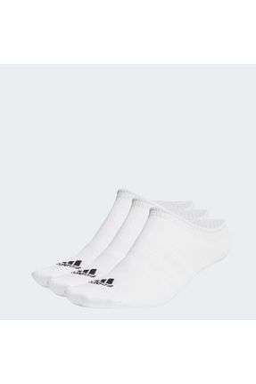 جوراب سفید زنانه پنبه ای adidas - کد 938418671