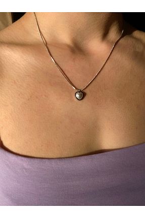 گردنبند استیل ( فولاد ) رنگی زنانه استیل ضد زنگ B&E SHİNE JEWERLY - کد 938422749