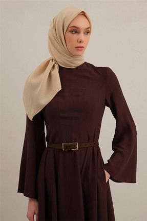 روسری بنفش پنبه ای Armine - کد 934736847