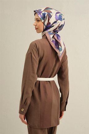 روسری بنفش İpek Tivil Armine - کد 902388733