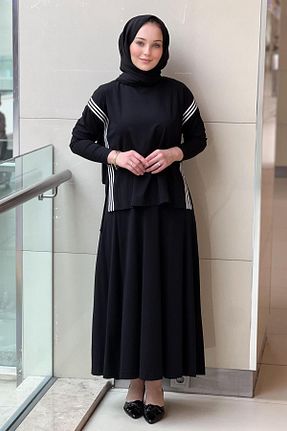 ست بالاتنه و پائین تنه رنگی زنانه بافتنی Nurcan Çetin - کد 938441350