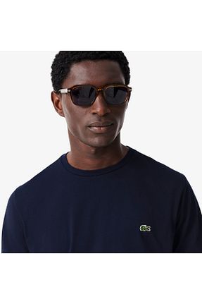 تیشرت سرمه ای مردانه رگولار Lacoste - کد 3069386