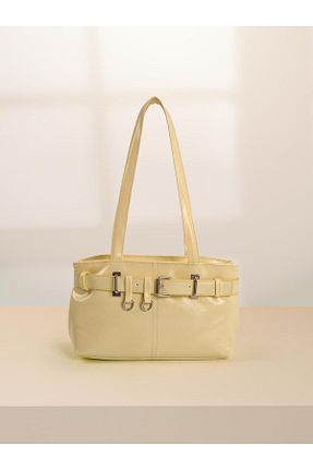 کیف دستی زرد زنانه سایز متوسط HONEY BAG - کد 938435403
