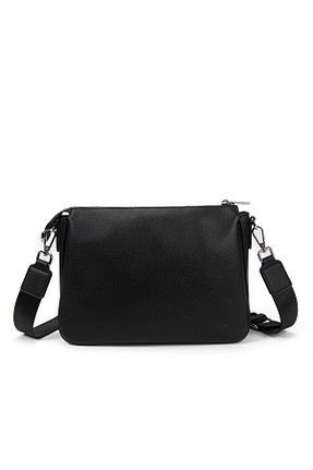 کیف دوشی مشکی زنانه چرم مصنوعی Laura Ashley - کد 938448339