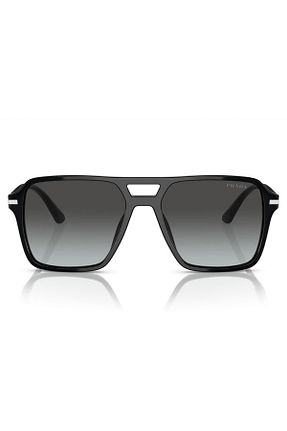 عینک آفتابی مشکی مردانه 55 Prada - کد 796213702