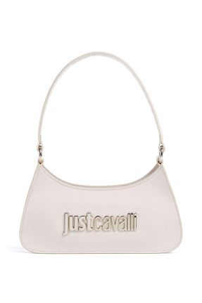 کیف دوشی بژ زنانه چرم مصنوعی Just Cavalli - کد 938456970