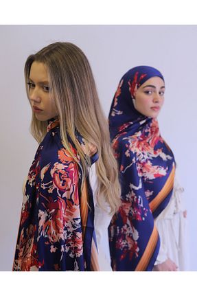 شال رنگی زنانه پلی استر DELMARVOGUE - کد 898525820