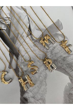 گردنبند استیل ( فولاد ) نباتی زنانه استیل ضد زنگ Pinery Jewels - کد 938454715