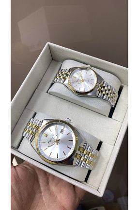 ساعت مچی زرد زنانه 36-40 میلی متر Ferrucci - کد 938457794