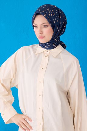 روسری سرمه ای İpek Tivil Belli - کد 938453715