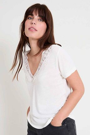 بلوز نباتی زنانه رگولار Fashion Friends - کد 936258269