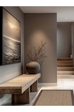 کناره قهوه ای پلی استر VELLORA HOME - کد 938481918