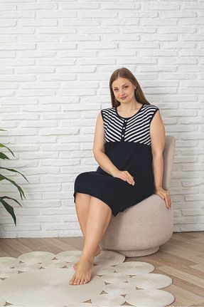 لباس سایز بزرگ رنگی زنانه پنبه - ویسکون Asel - کد 938481047