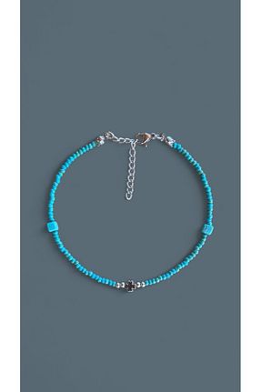 خلخال جواهر فیروزه ای زنانه استیل (فولاد) Bensei Takı Dükkanı - کد 934906668