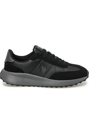 کفش اسنیکر مشکی زنانه بند دار U.S. Polo Assn. - کد 768533477