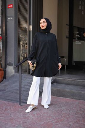 پیراهن حجاب مشکی زنانه اورسایز erk giyim - کد 938487528