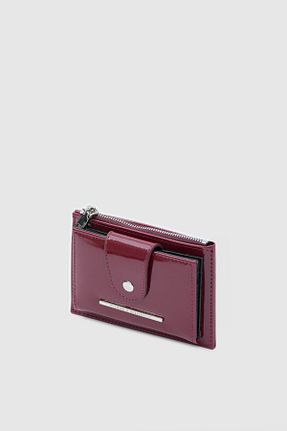 جا کارتی زرشکی زنانه ابعاد کوچک OLLBAG - کد 938500480