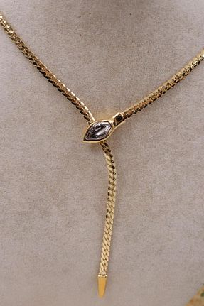 گردنبند استیل ( فولاد ) زرد استیل (فولاد) mercanjewelry - کد 938510421