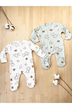بعد از زایمان خاکی بچه گانه پنبه ای ENİA BABY - کد 891851140