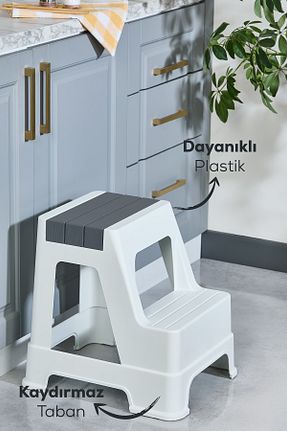 چهارپایه طوسی Vienev - کد 938549977