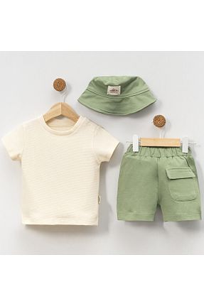 ست نوزادی سبز بچه گانه Lino Baby - کد 934741283