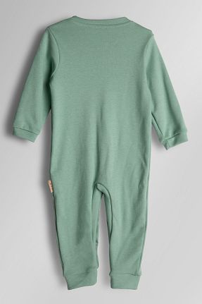 سرهمی سبز بچه گانه آستین استاندارد hobbebaby - کد 937445420
