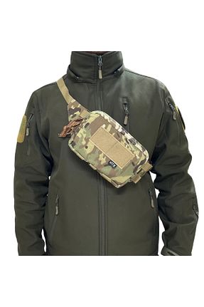 کیف کمری سبز زنانه پارچه ای UTX - کد 897453646