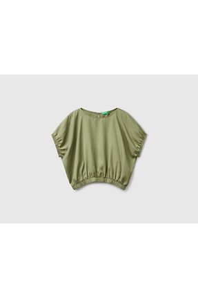 بلوز سبز زنانه ساده United Colors of Benetton - کد 938620977