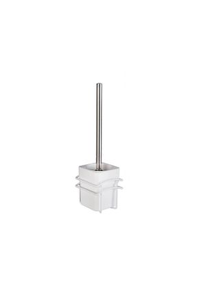 فرچه توالت سفید استیل (فولاد) Saban - کد 938626337
