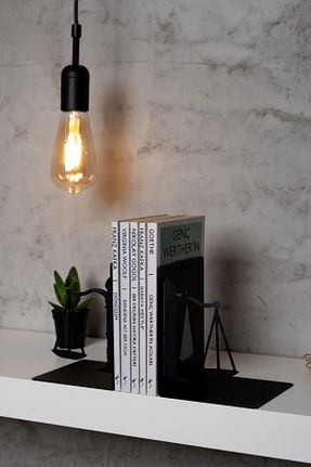 پایه کتاب مشکی فلزی elfmetal - کد 810204031