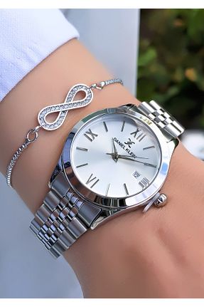 ساعت مچی طوسی زنانه 26-30 میلی متر Daniel Klein - کد 932825871