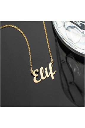 گردنبند نقره طلائی زنانه 925 عیار Şimal Silver - کد 669842962