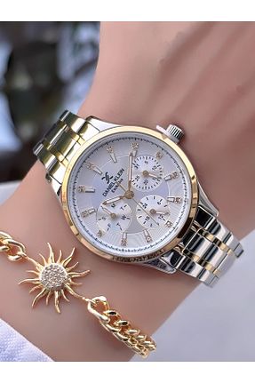 ساعت مچی طلائی زنانه 36-40 میلی متر Daniel Klein - کد 330479098