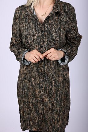 تونیک حجاب رنگی زنانه ویسکون MODA - کد 939007965